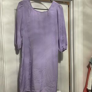 Simple purple dress